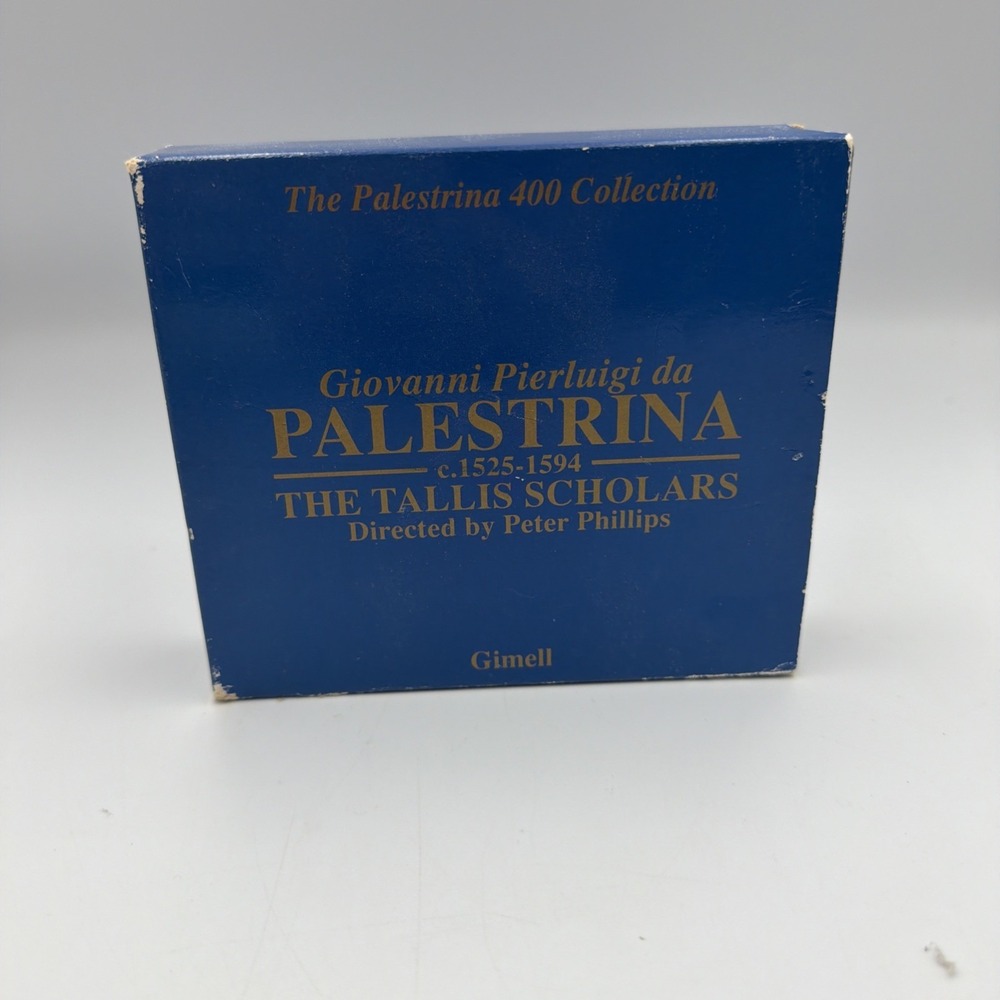 Giovanni Pierluigi da Palestrina (CD, 1993, 4 Discs, Gimell) W/Booklet #1225AH